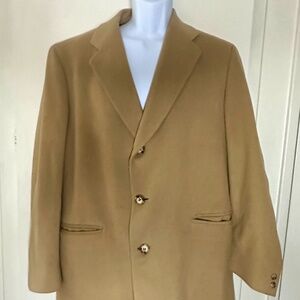 Camel Cashmere Trench